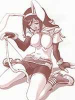 Nasty nurse pleases her patient's lust with a vacuum cleaner in a adult comics