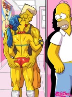 Famous cartoon heroes in dirty adult porn comics