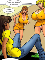 Xxx cartoon pics of sexy shaped beauties are always ready for proper fucking.