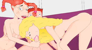 The Wild Thornberrys throw a threesome sex party