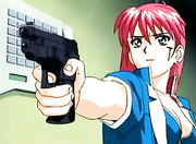 Hentai chick gets fucked badly
