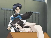 Hentai teacher fucks his pupils