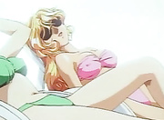 Anime teens get their first sex