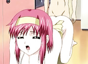 Hentai chick rides cock