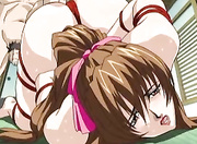 Dirty bitch pooping when squirting