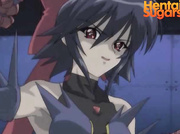 Angry hentai warrior girl fucks dead bodies