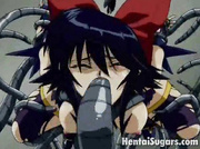 Monster fucking hentai girl