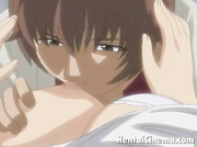 Hentai bitch gives head