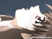 Brunette anime cutie