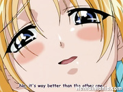 Blonde hentai girl